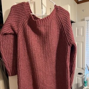 American Eagle, off the shoulder sweater